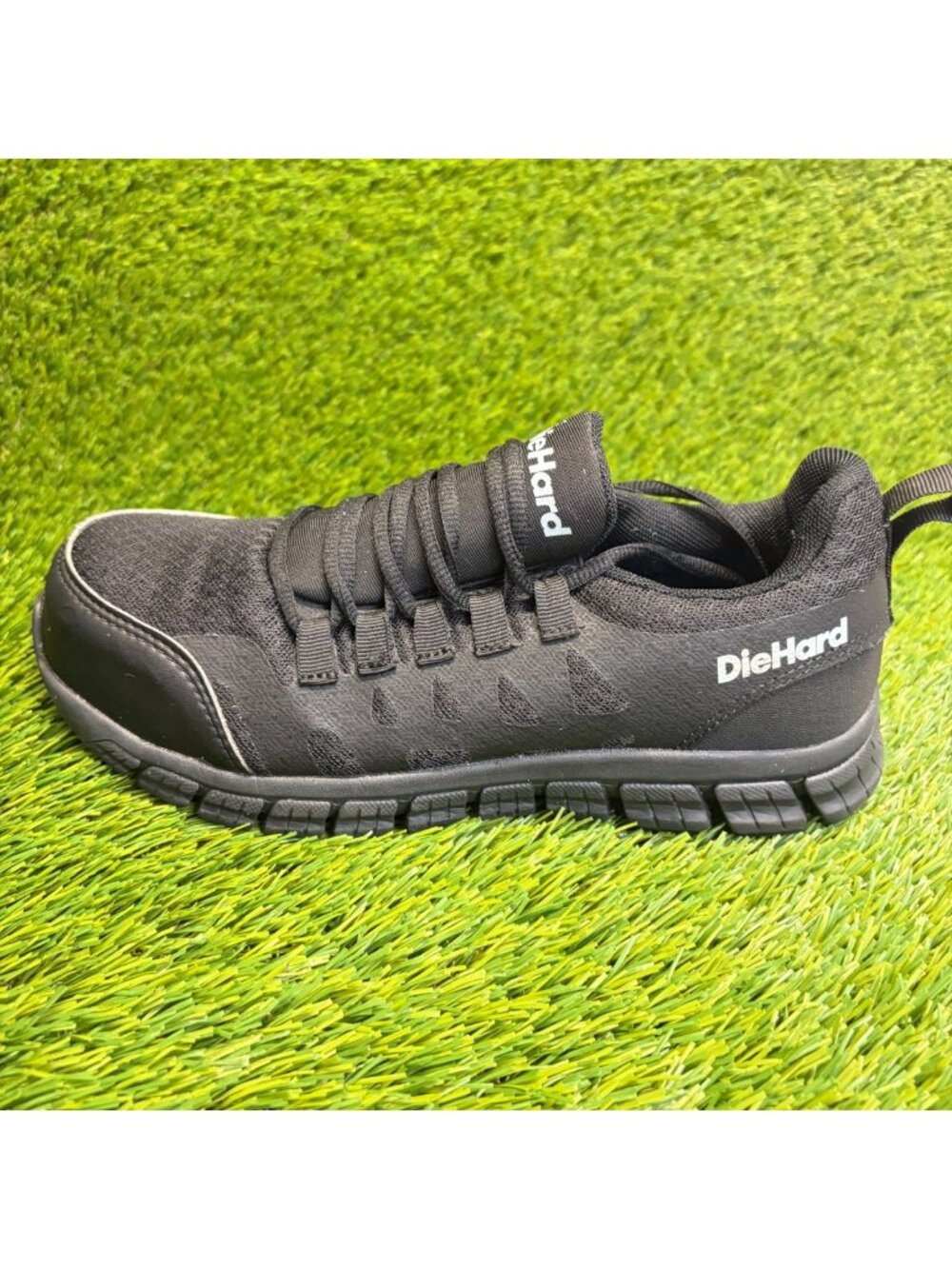 DieHard Bonneville Mens Size 6.5 Black White Composite Toe‎ Safety Work Shoes